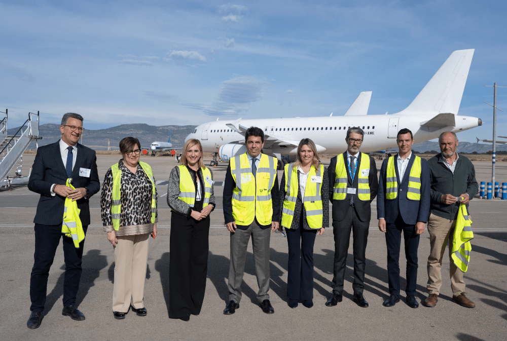 Marta Barrachina ensalza el compromiso de Carlos Mazón de impulsar junto a la Diputación de Castellón la ZAC del&nbsp;Aeropuerto