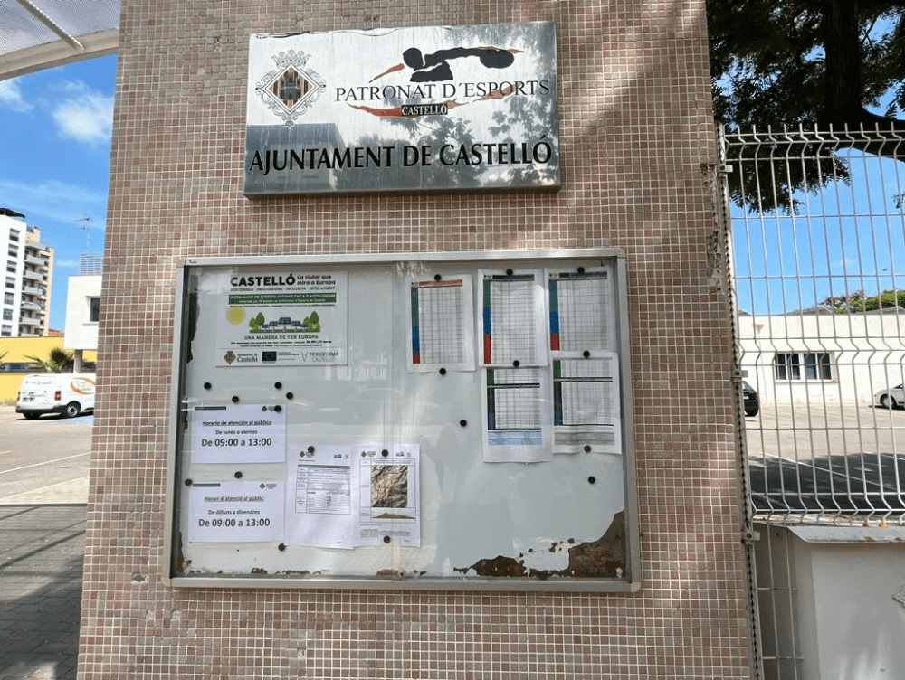CSIF reclama al Ayuntamiento de Castellón una mesa técnica urgente para definir el horario del personal del Patronato de Deportes durante la Magdalena