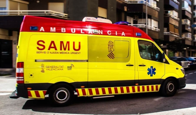 Herido un hombre atrapado por su&nbsp;furgoneta