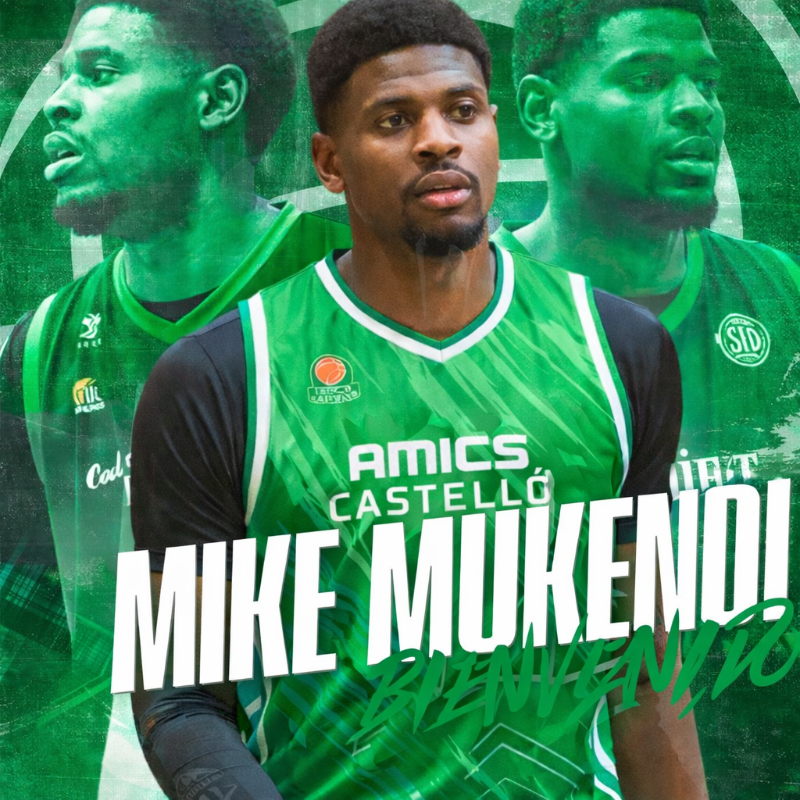 Mike Mukendi, juventud y energía para la pintura del Amics 