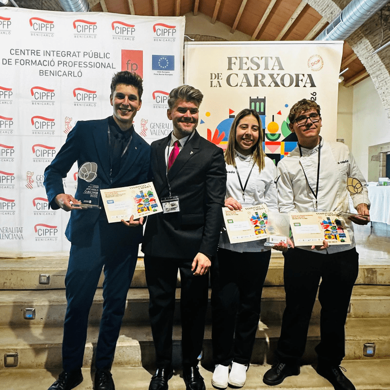 La Escuela de Hostelería de Castellón COSDA gana los primeros premios de cocina y coctelería en el concurso autonómico de Escuelas de Hostelería celebrado en Benicarló